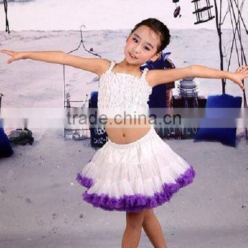 2014 Spring New Sweet Charming Baby Kids Girls Fluffy Dance Wear Pettiskirts Cute Chiffon Tutu Princess Skirts photo-2