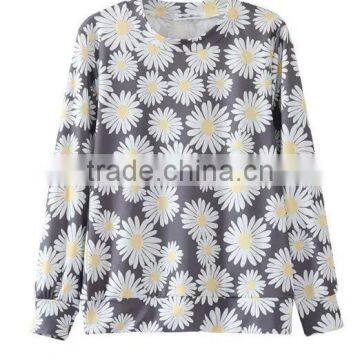 Runwaylover EY2353B New Design 2017 Ladies Fashion Printed Hoodies photo-4