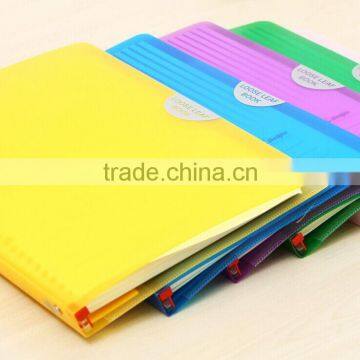 18K/B5 Translucent PP Cover Notebook Customizable Wire-o / Loose Leaf Planner Daily Planner Dairy photo-2