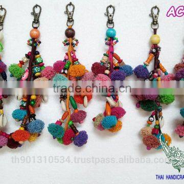 Key Chains Accessories Hill Tribe Handmade