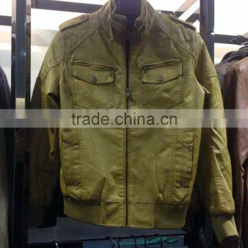 Mens pu Leather Mocorcycle Jacket for Mexico Market for India Market #KMJ9002 9009 photo-2