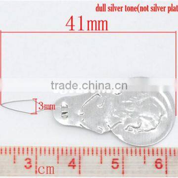 Best Selling Silver Tone Pattern Carved Bow Wire Sewing Machine Needle Threaders photo-3