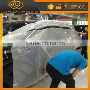 Glossy transparent car body anti-scratch vinyl film car wrap paint protection film