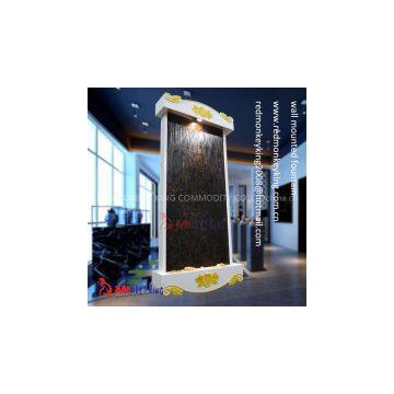 Die Casting Aluminum Wall Mounted Fountain Marble Fountain Wall Fountain Wall Decor Water Wall