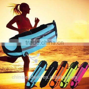 Outdoor waterproof running cycling sport waist bag