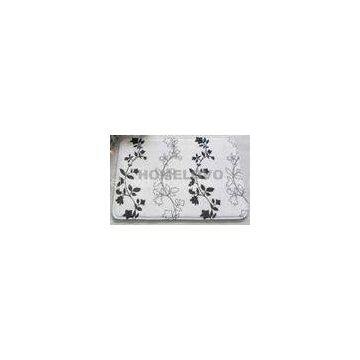 Indoor / Outdoor hotel collection bath rugs bathroom accessories with Classical Flower