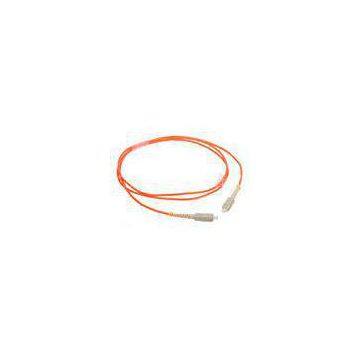 SC / FC / LC Multimode Duplex Fiber Patch Cord with Orange color cable