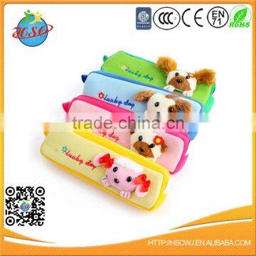 Plush Cute Dog Custom Pencil Case