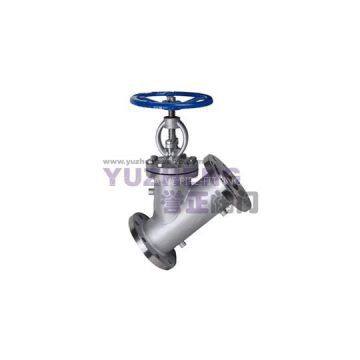 Y-type Flanged Globe Valve