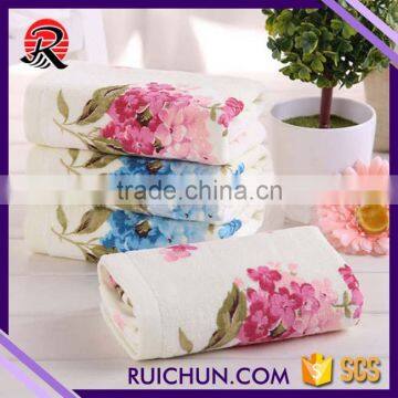 wedding souvenirs printed design overstock flower hand towel