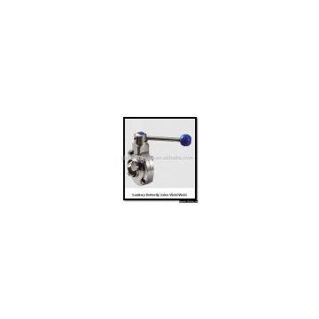 Sanitary Plain Butterfly Valve