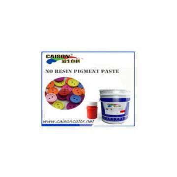 Orange water based pigment paste，liquid pigment color paste