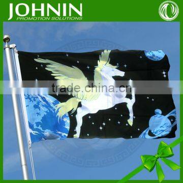 custom JOHNIN made 3*5ft promotional polyester outdoor ddecoration advertising flag