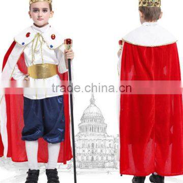 Hot sale light color prince design boys halloween outfit