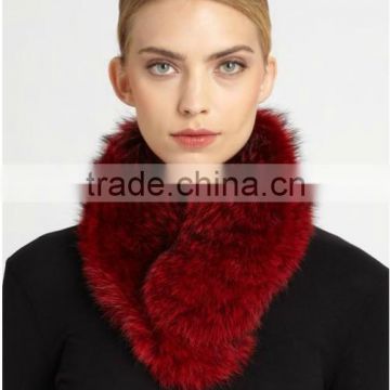 YR145 Customize Order Welcome Real Raccoon Fur Collar Scarf with Clip