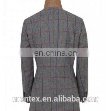 Tweed Check Blazer Jacket photo-2