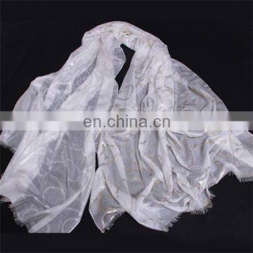 Autumn Winter Women White Fashion Digital Print Pashmina Scarf Worsted Thin Style 200s Cashmere Infinity Scarves Shawl