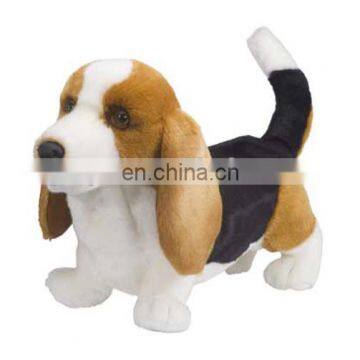 16inch Basset Hound Dog handmade lifelike plush and stuffed soft toy