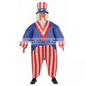 Inflatable Uncle Sam Costume for Adults