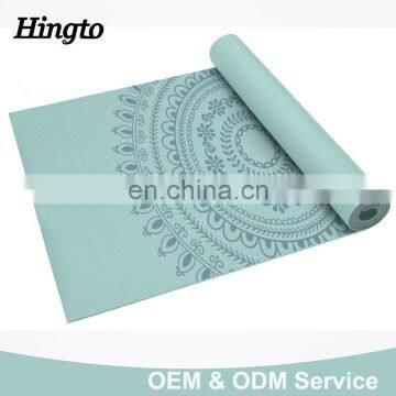2016 New yoga mat printed design with logo wholesale manufactured in China