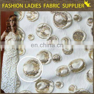 Made in China Shaoxing CICHENG wholeslae dress woven jacquard fabric