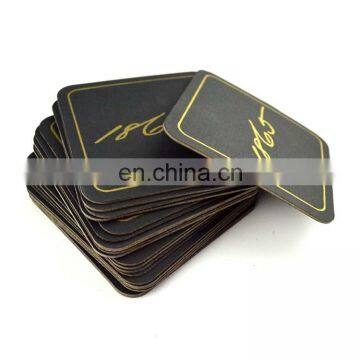 Shenzhen manufacturers custom printed beer coasters cardboard