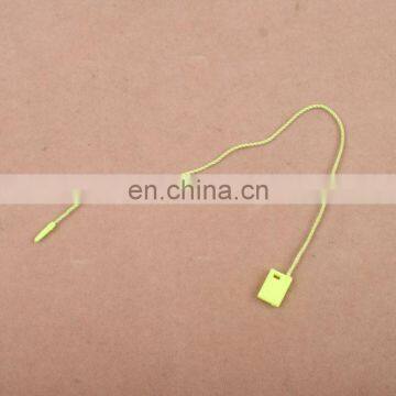 Customized Garment Plastic Seal String Lock Tag