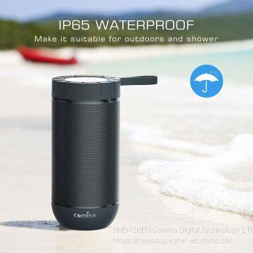 Comiso Outdoor Wireless Portable Waterproof Bluetooth Speaker 24 Hours Playtime 12W Drivers Passive Radiator photo-3
