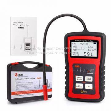 KZYEE KM20 Multisystem Ignition Analyzer Tester KM20 Auto Spark Check