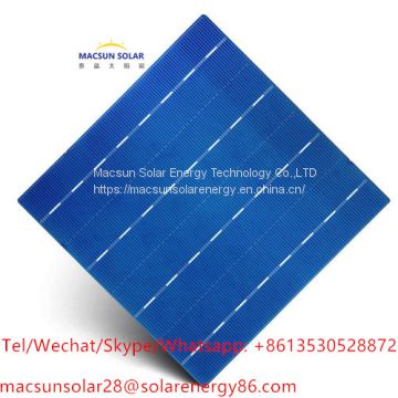 156.75*156.75mm size 3bb/4bb/5bb Polycrystalline Solar Cell with best price