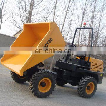 hydraulic 3tons site dumper, dumper truck for sale