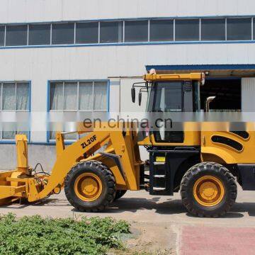 2Tmining front shovel loader ZL20 with PRICE LIST