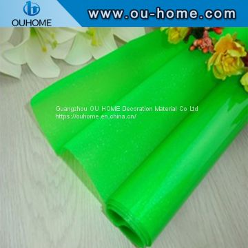 BT909 Building window  pure color transparent thin glass film decorative