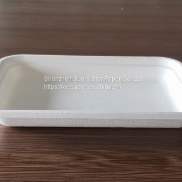 Big tray Compostable in 30-90 days Suitable for both hot and cold foods