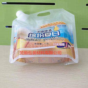 Portable Beer Bag Liquid Nozzle Package Portable Water Bag Food Grade Customizable photo-4