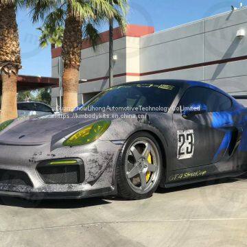 Km for 2012-2015 981 Carman Upgrade GT4 Bodykits PP Material photo-2