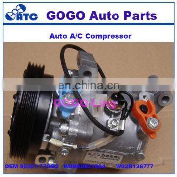 High Quality SS07LK10 Air Conditioning Compressor FOR SUZUKI Jimny OEM 95201-77GB2 / W08K0821064 /W02B136777