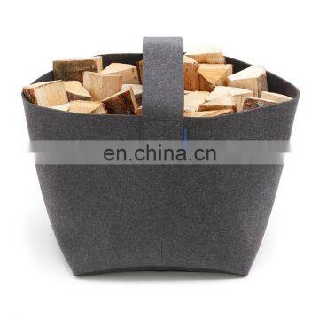 China High Quality Handmade Environmental Firewood Felt Bag photo-2