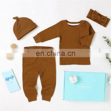 Baby Boys's Girls' Clothing Sets Baby Shower Gifts With Packing Box photo-5