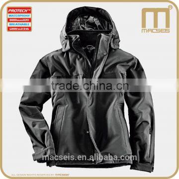 3LAYER SOFTSHELL OUTDOOR FUNCTIONAL PADDED JACKET