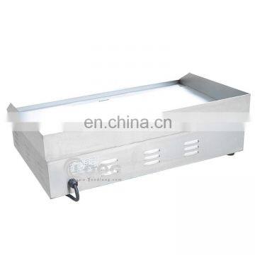 CE Certificate Dorayaki Teppanyaki Machine Grill Hot Plate Commercial Stainless Steel Electric Griddle photo-3