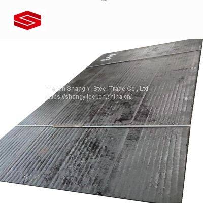 8+8 Chromium carbide overlay wear abrasion resistant hardfacing bimetal steel plate