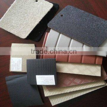 colorful material trunk mat material TPE TPR PE XPE car mat material soild pad material