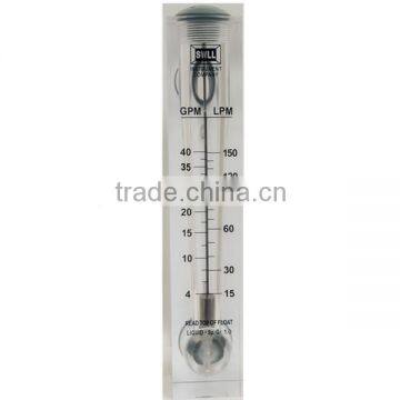 acrylic panel type rotameter flow meter