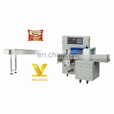 Hot selling fresh instant noodle packing machine for plastic bags