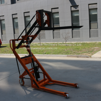 Warehouse Forklift Trucks Electric Pallet Stacker Lifter Battery Powered photo-4