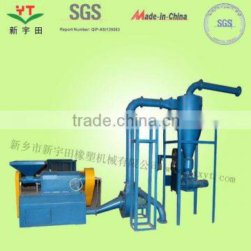 Splendid tire rubber grinder/rubber tire grinding machine