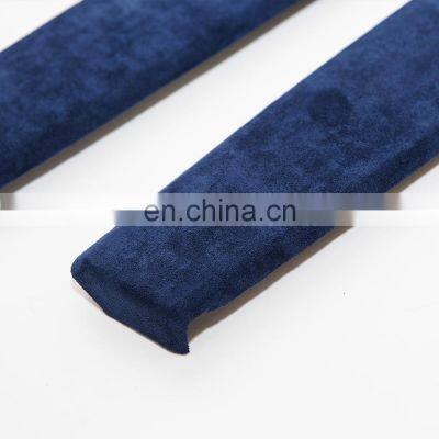 Carest ModelY Model3 Car Center Console Trim For Tesla Model 3 Accessories Suede Protection For Tesla Model Y Model Three Blue photo-4