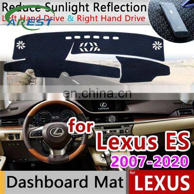 for Lexus ES 2007~2020 ES300 ES330 ES350 ES300h Anti-Slip Mat Dashboard Cover Pad Sunshade Dashmat Accessories 300 330 350 300h