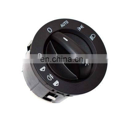 Free Shipping!NEW Chrome Headlight Fog Light Switch Control For AUDI A6 S6 C6 Allroad Q7 RS6 photo-4